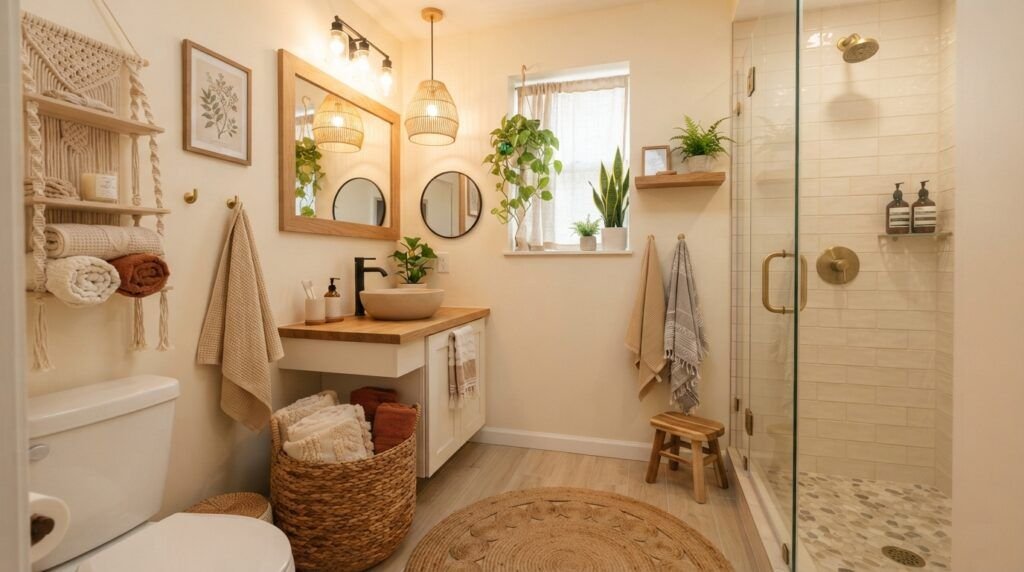 boho bathroom ideas