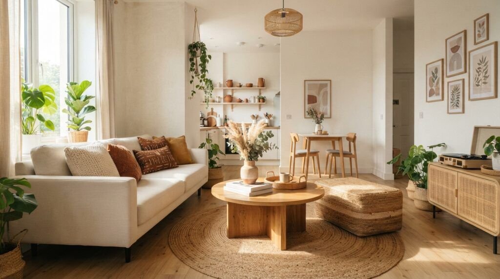 Modern Boho Living Room