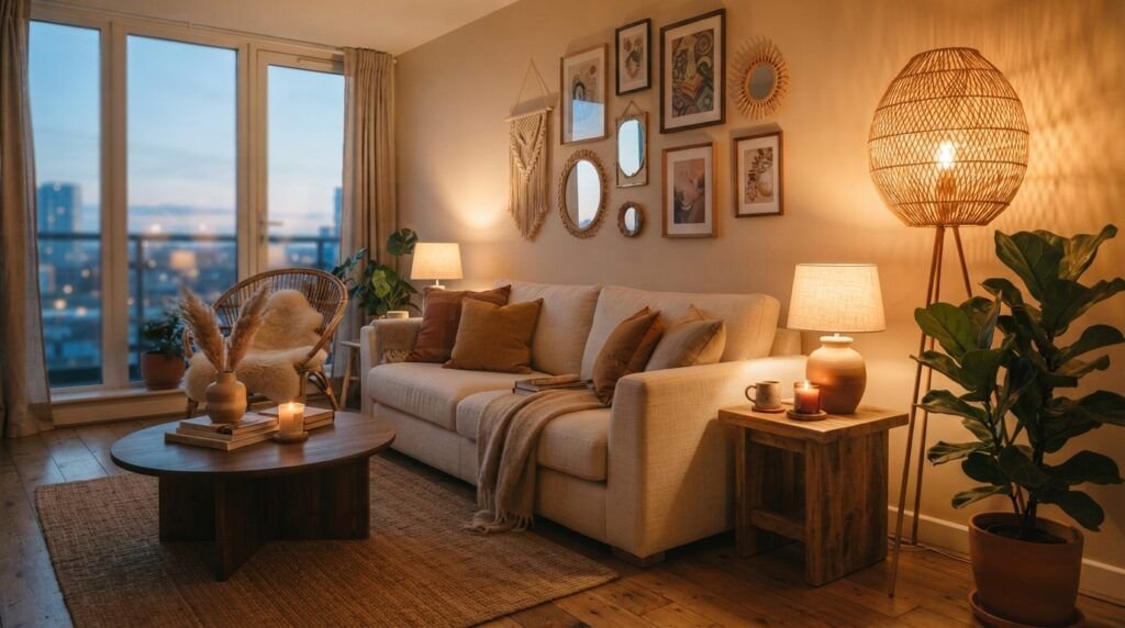 Modern Boho Living Room