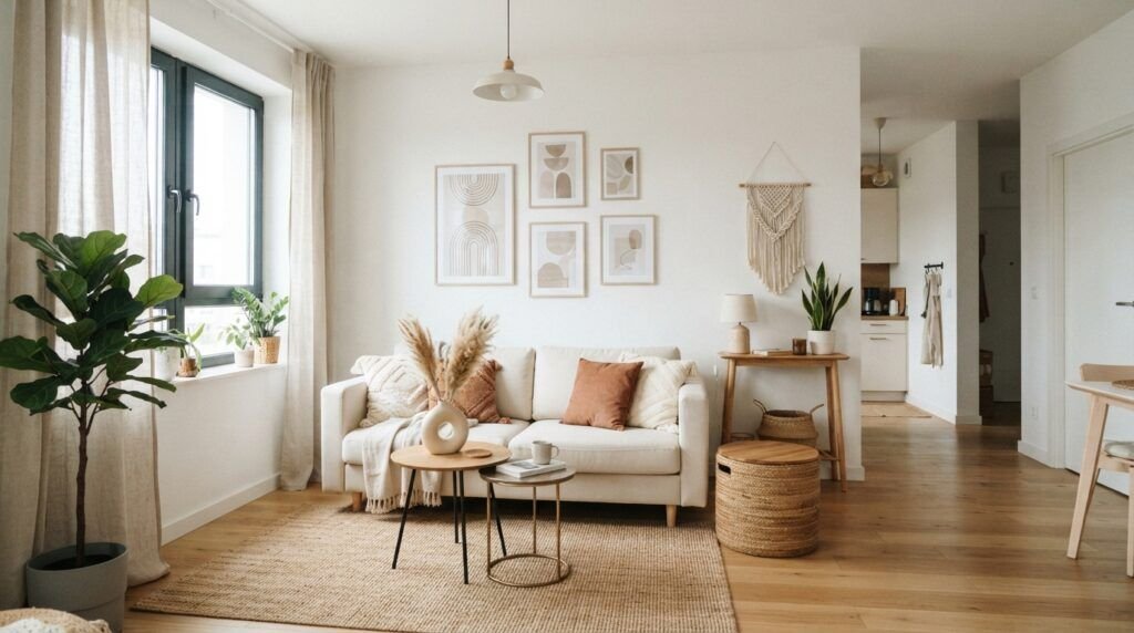Modern Boho Living Room