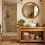 15 Modern Boho Bathroom Ideas for a Warm, Relaxed Look