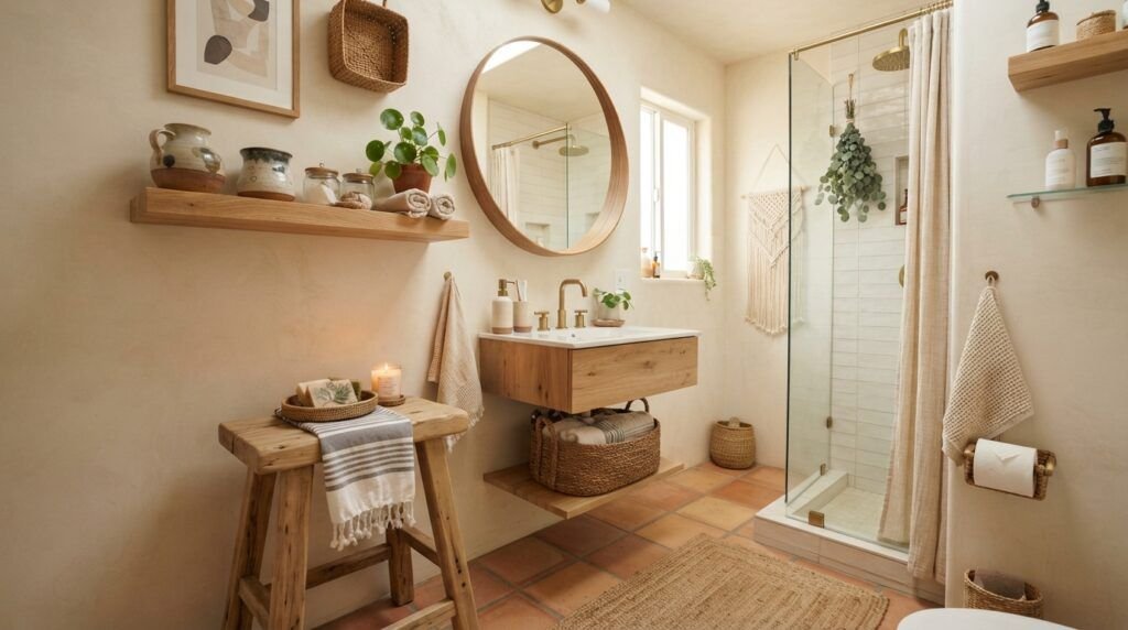 boho bathroom ideas