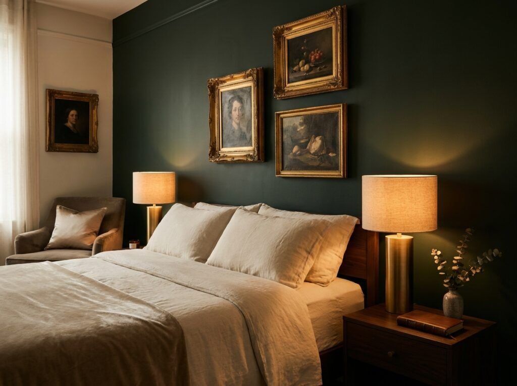 Romantic Moody Bedroom
