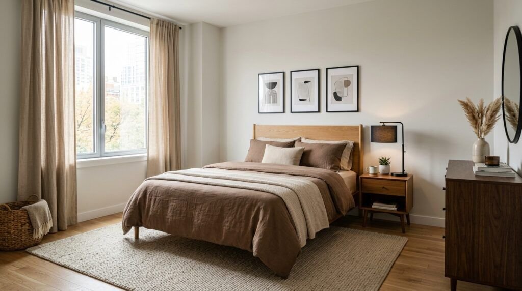 Brown Bedding