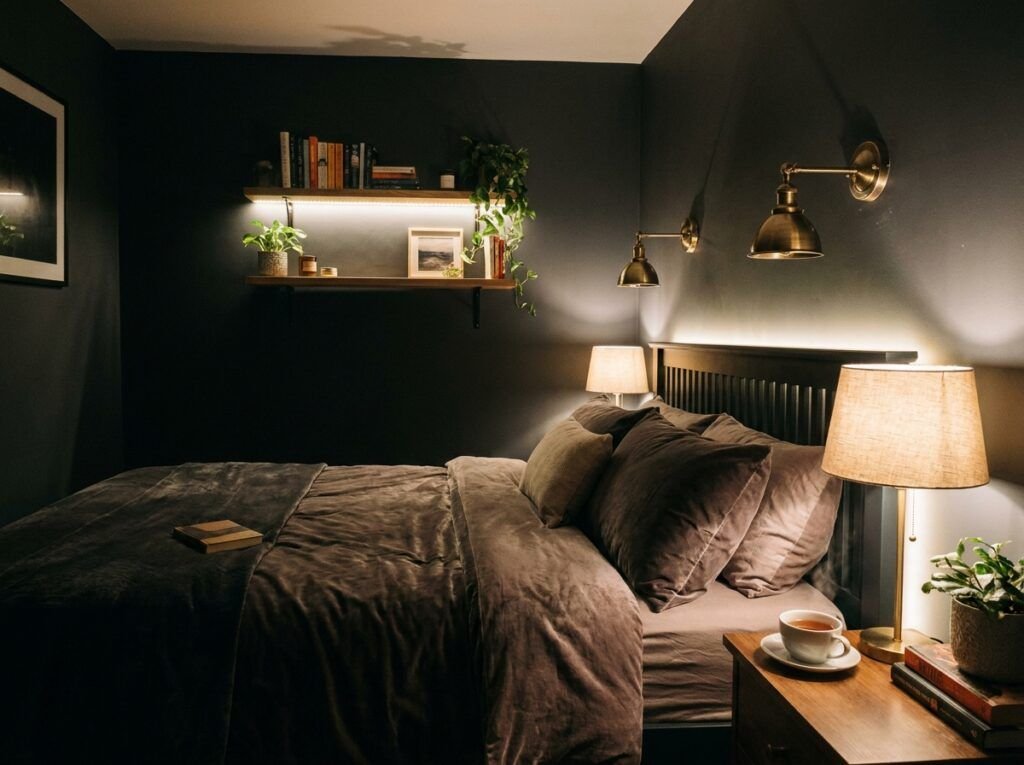 Romantic Moody Bedroom