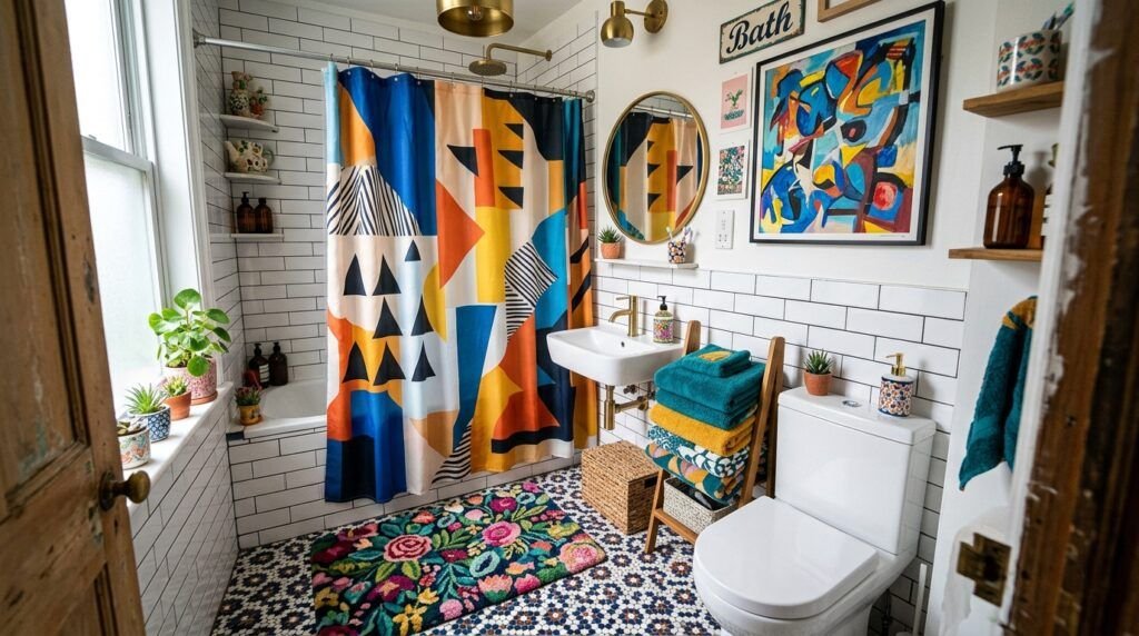 Small Funky Bathroom Ideas