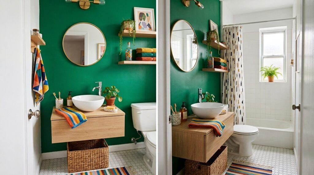 Small Funky Bathroom Ideas