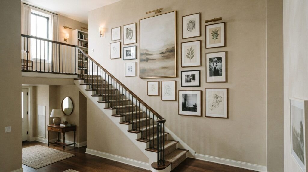 Staircase Wall Decor Ideas