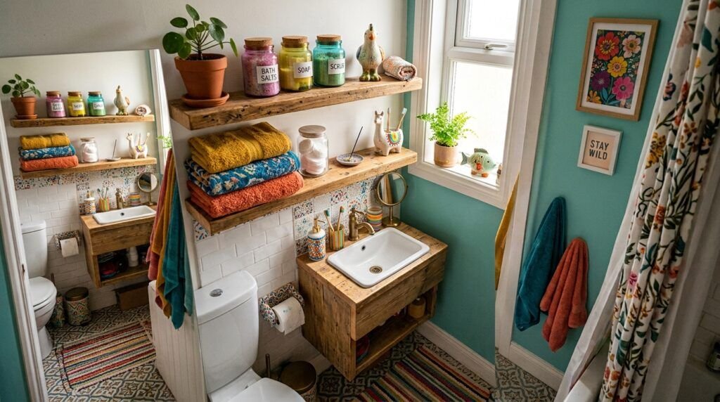 Small Funky Bathroom Ideas