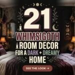 21 Whimsigoth Room Decor Ideas for a Dark & Dreamy Home