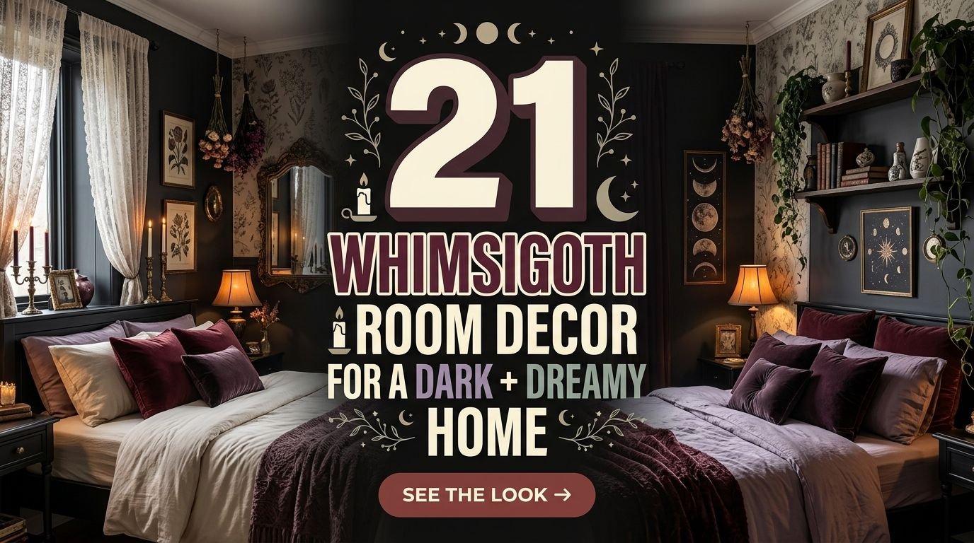 You are currently viewing 21 Whimsigoth Room Decor Ideas for a Dark & Dreamy Home