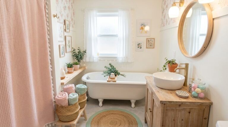 Read more about the article 17 Cute Bathroom Ideas to Make Your Space Feel Cozy & Stylish