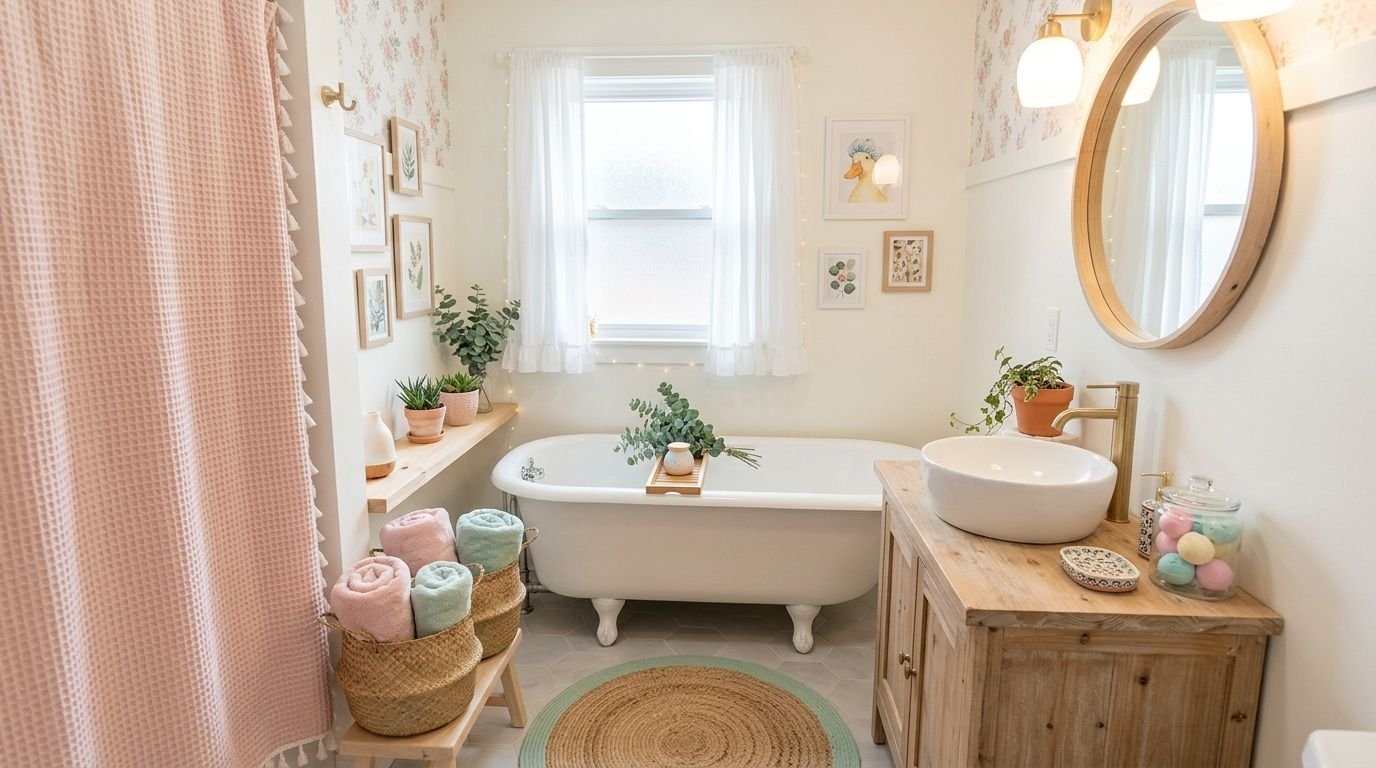 Read more about the article 17 Cute Bathroom Ideas to Make Your Space Feel Cozy & Stylish