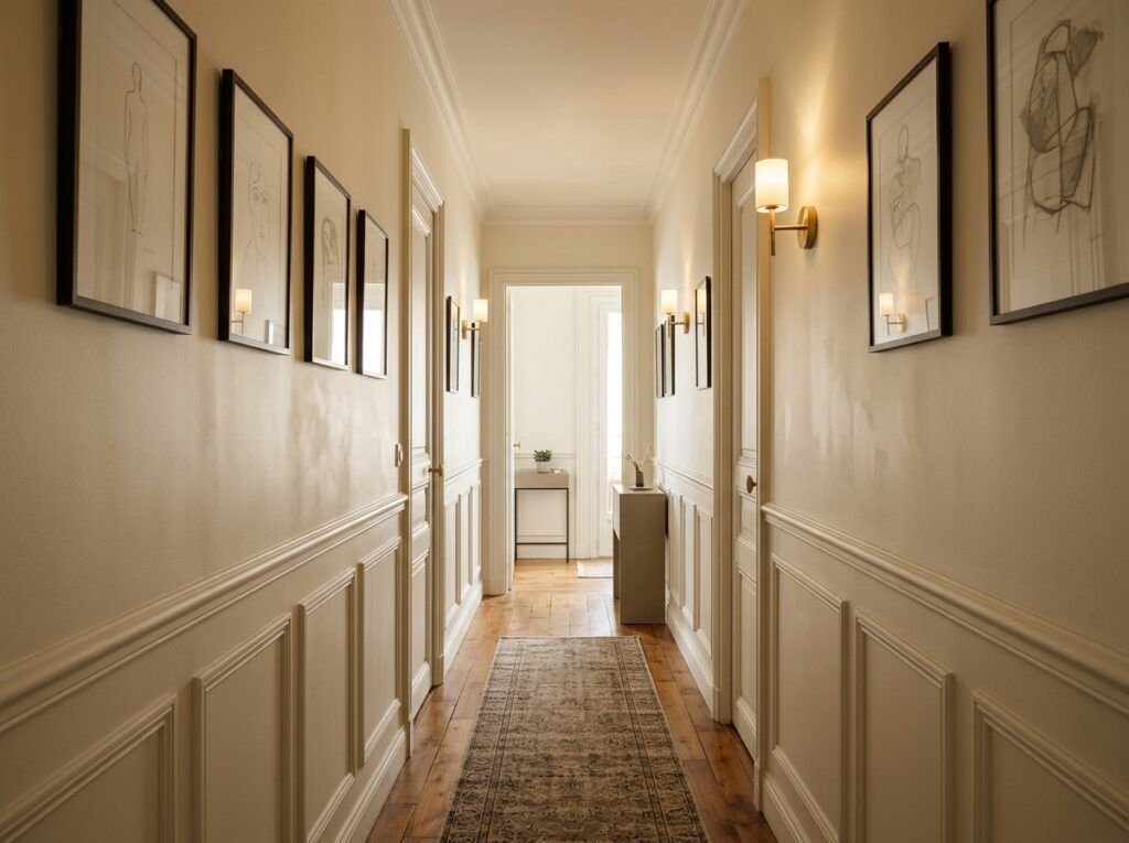 Half Wall Paneling Ideas