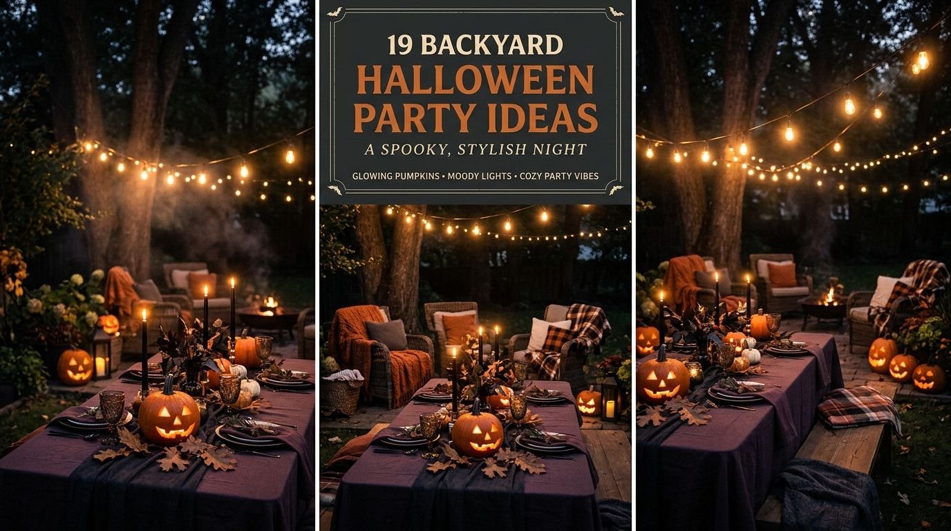 You are currently viewing 19 Backyard Halloween Party Ideas for a Spooky, Stylish Night