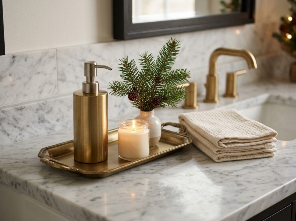 Christmas Bathroom Decor