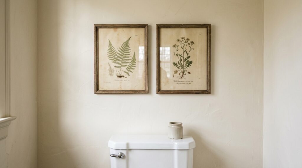 Vintage Farmhouse Bathroom