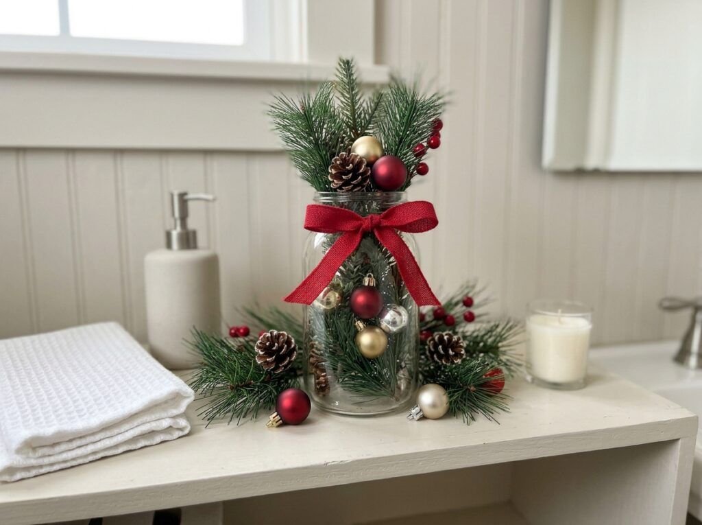Christmas Bathroom Decor