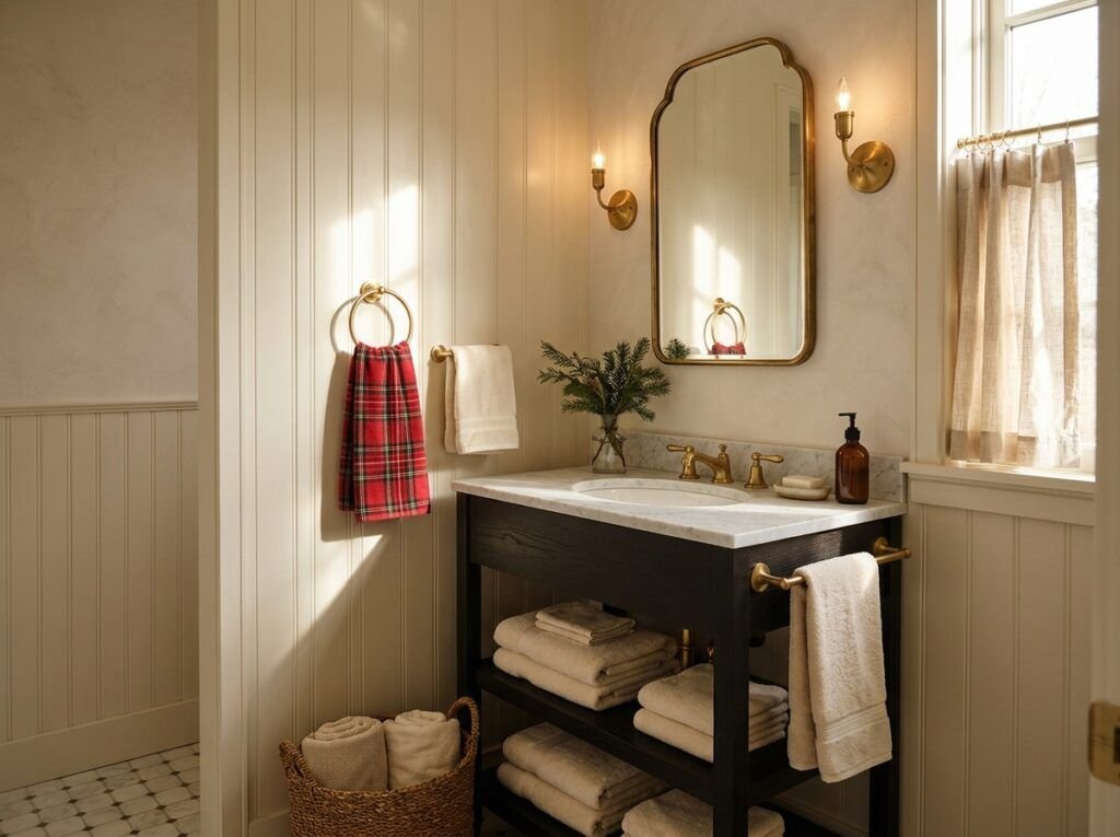 Christmas Bathroom Decor