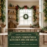23 Cozy Christmas Kitchen Decor Ideas for a Festive Home