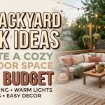20 Backyard Deck Ideas to Create a Cozy Outdoor Space on a Budget