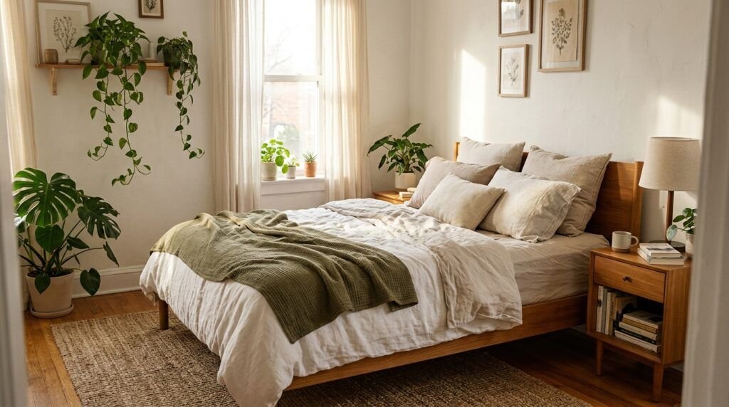 Greenery Bedroom Ideas