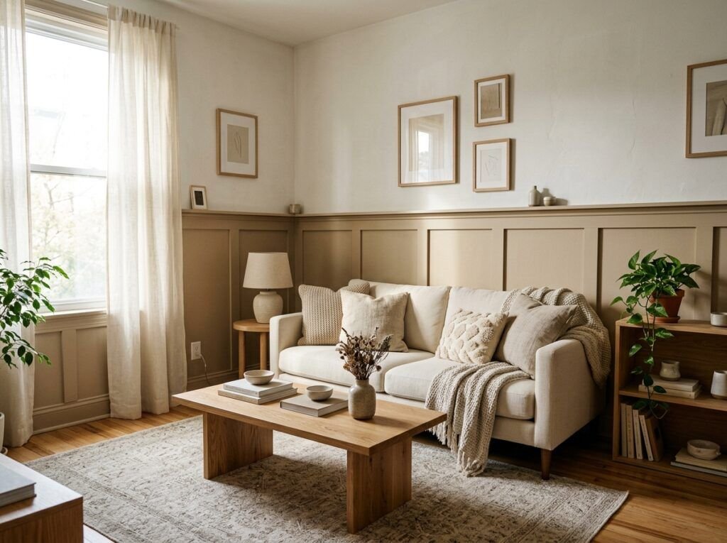 Half Wall Paneling Ideas