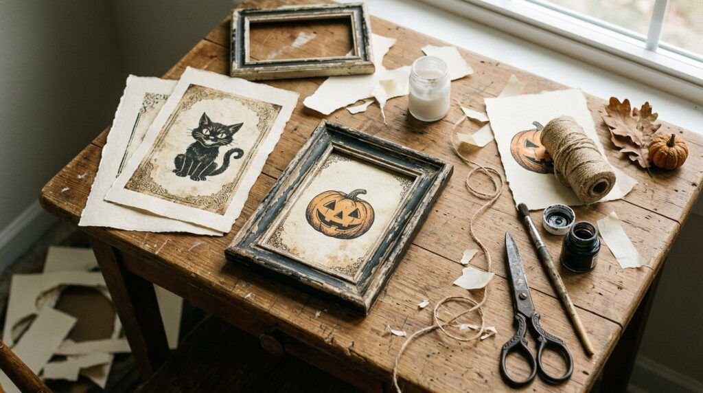 Vintage Halloween Art