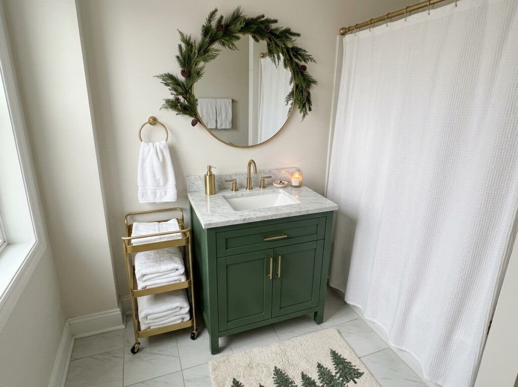 Christmas Bathroom Decor