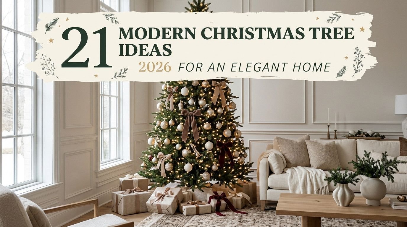 You are currently viewing 21 Modern Christmas Tree Ideas 2026 for an Elegant Home
