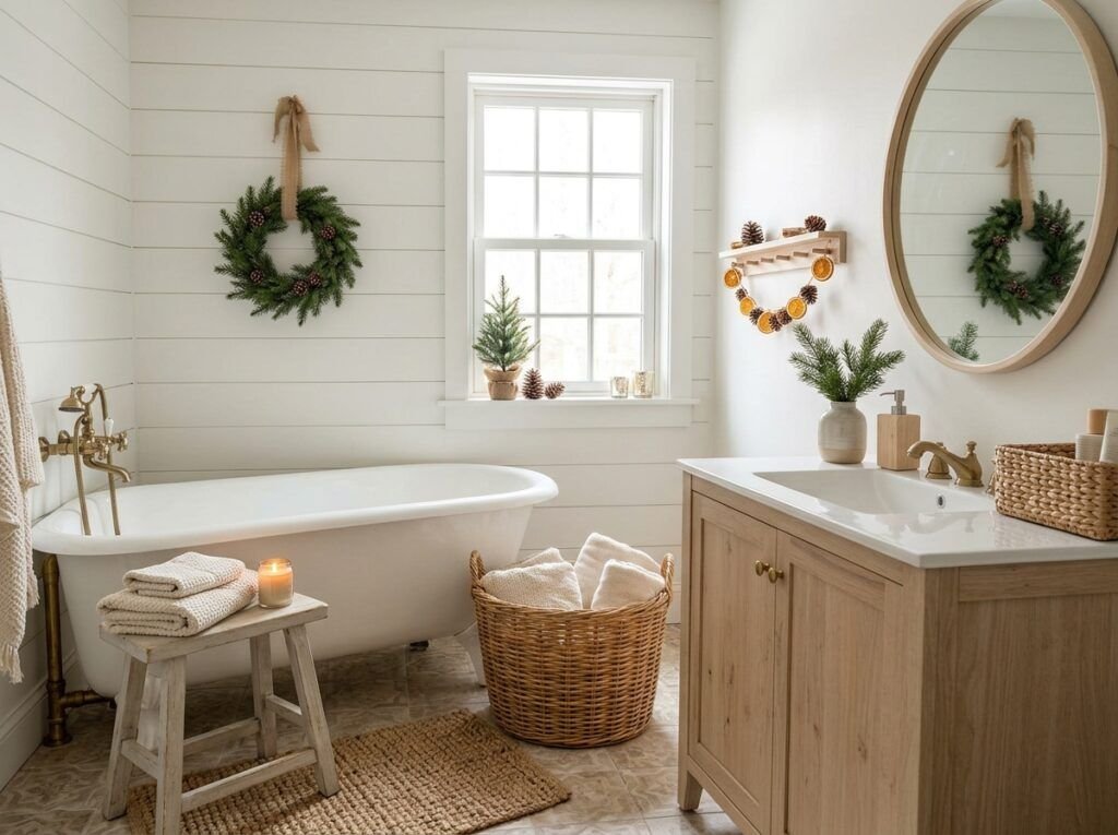 Christmas Bathroom Decor