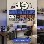 19 Gaming Setup Ideas for a Stylish & Cozy Room