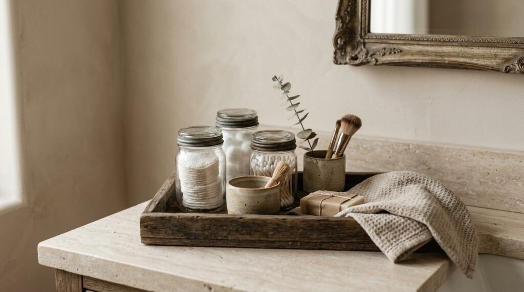 Vintage Farmhouse Bathroom