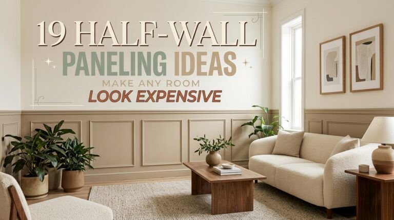Read more about the article 19 Half Wall Paneling Ideas That Make Rooms Look More Expensive