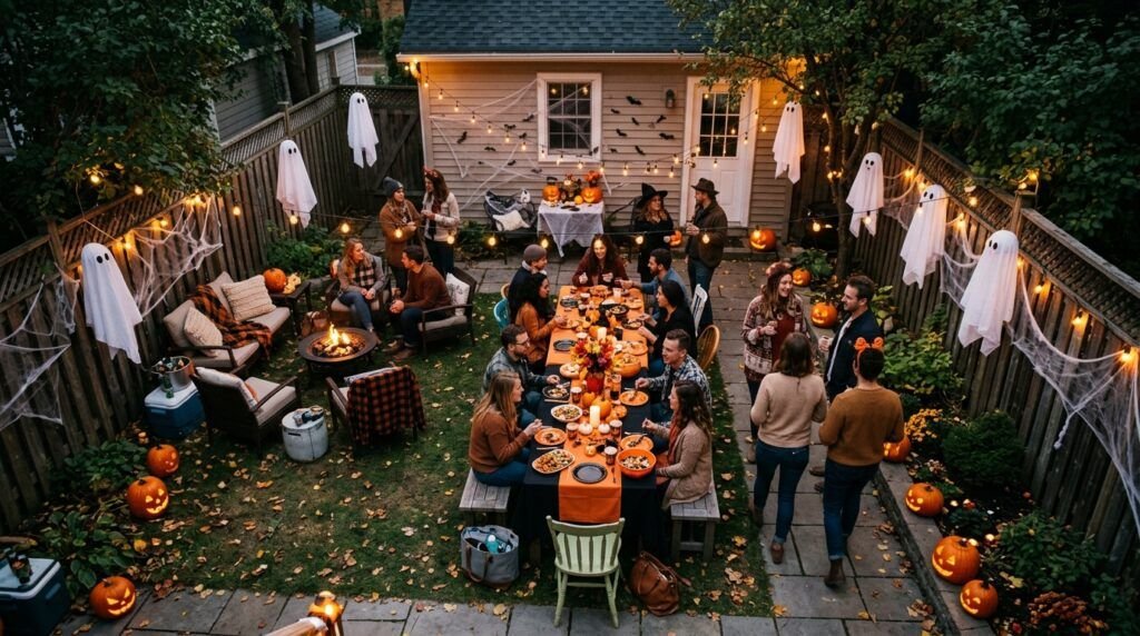 Backyard Halloween Party Ideas