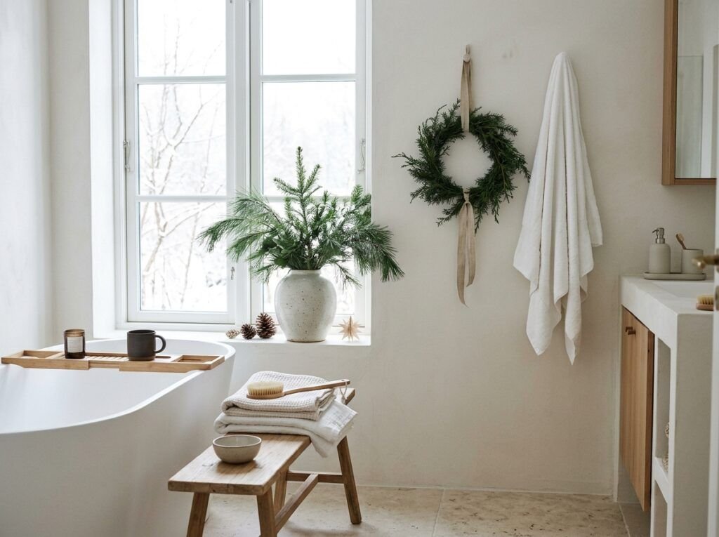 Christmas Bathroom Decor