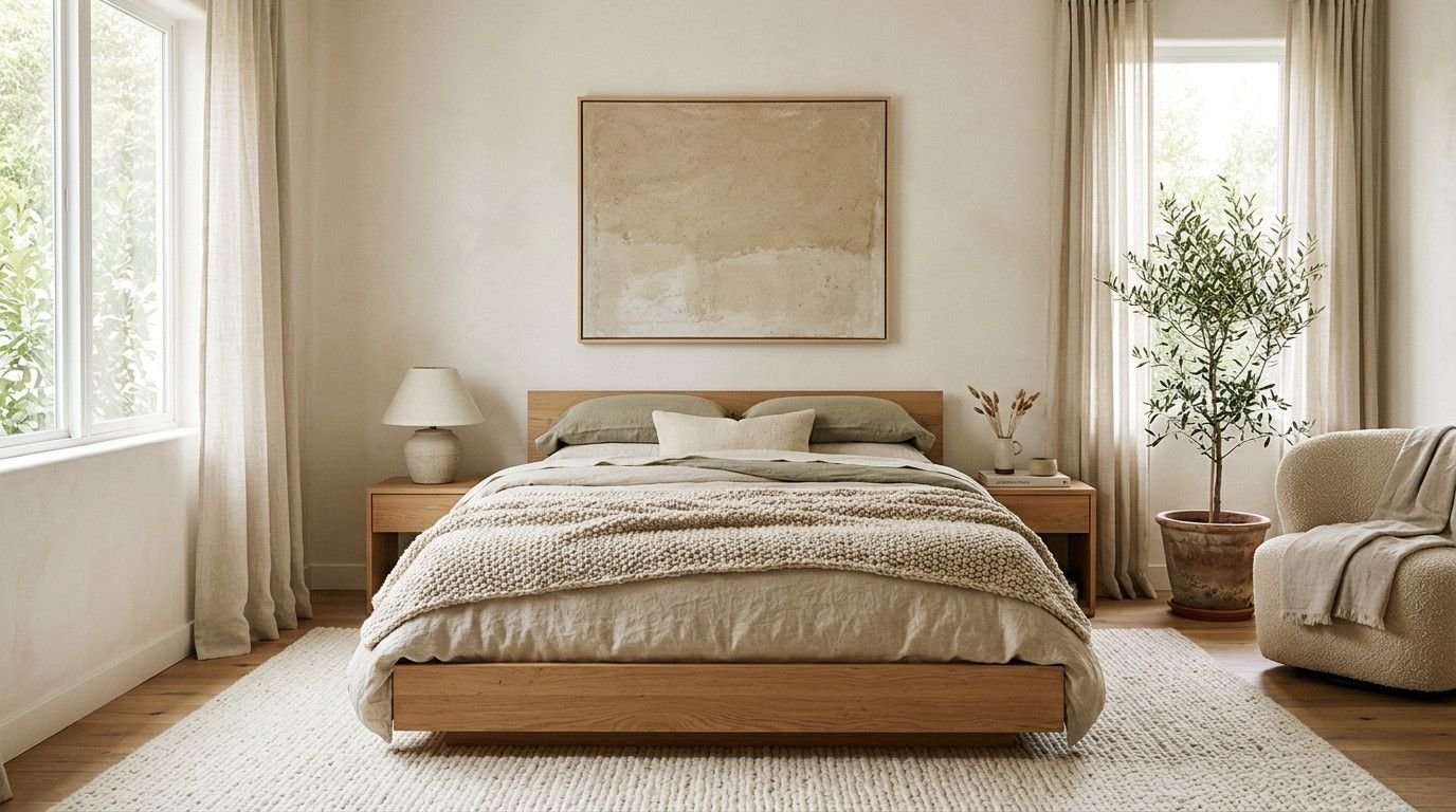 You are currently viewing 15 Minimalist Bedroom Ideas to Create a Calm, Cozy Home