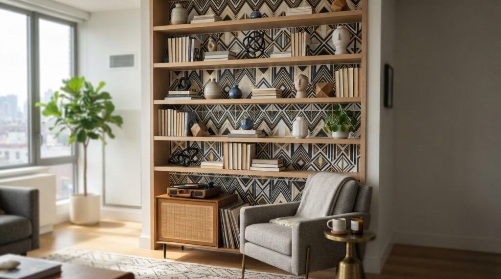 Shelf Wallpaper