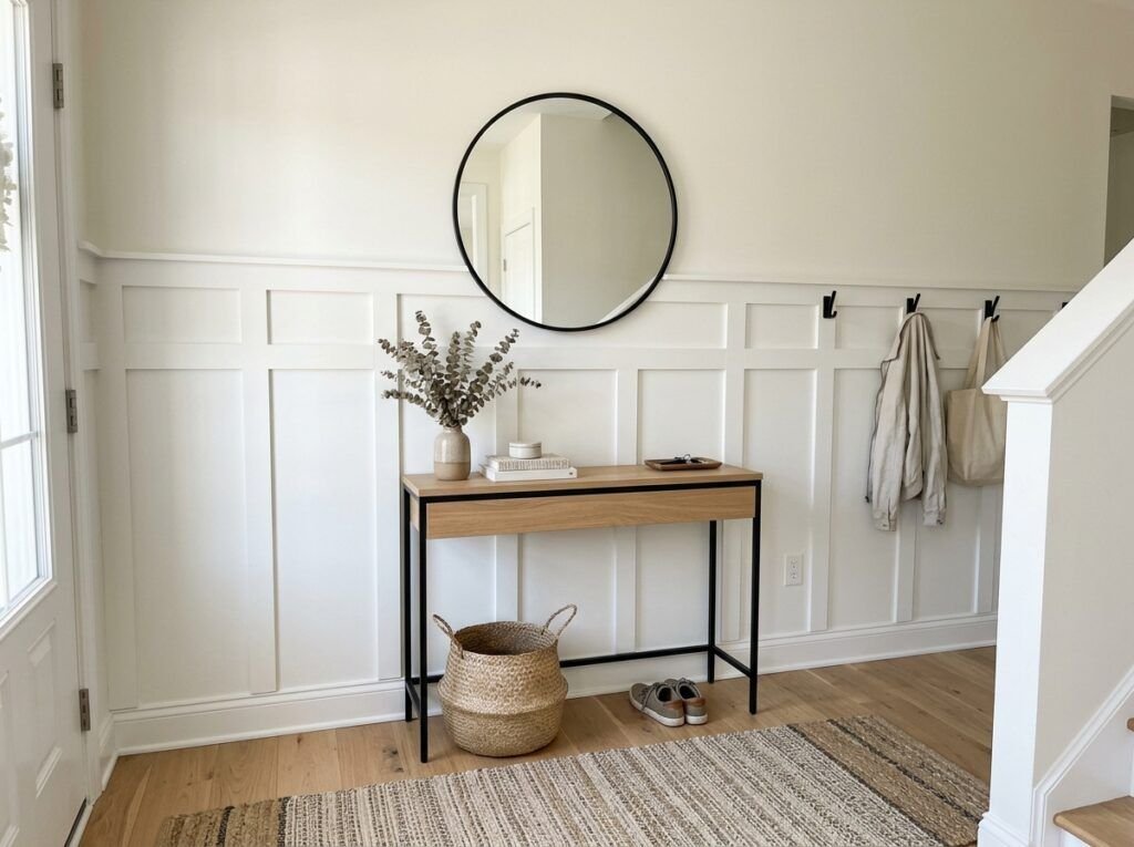 Half Wall Paneling Ideas