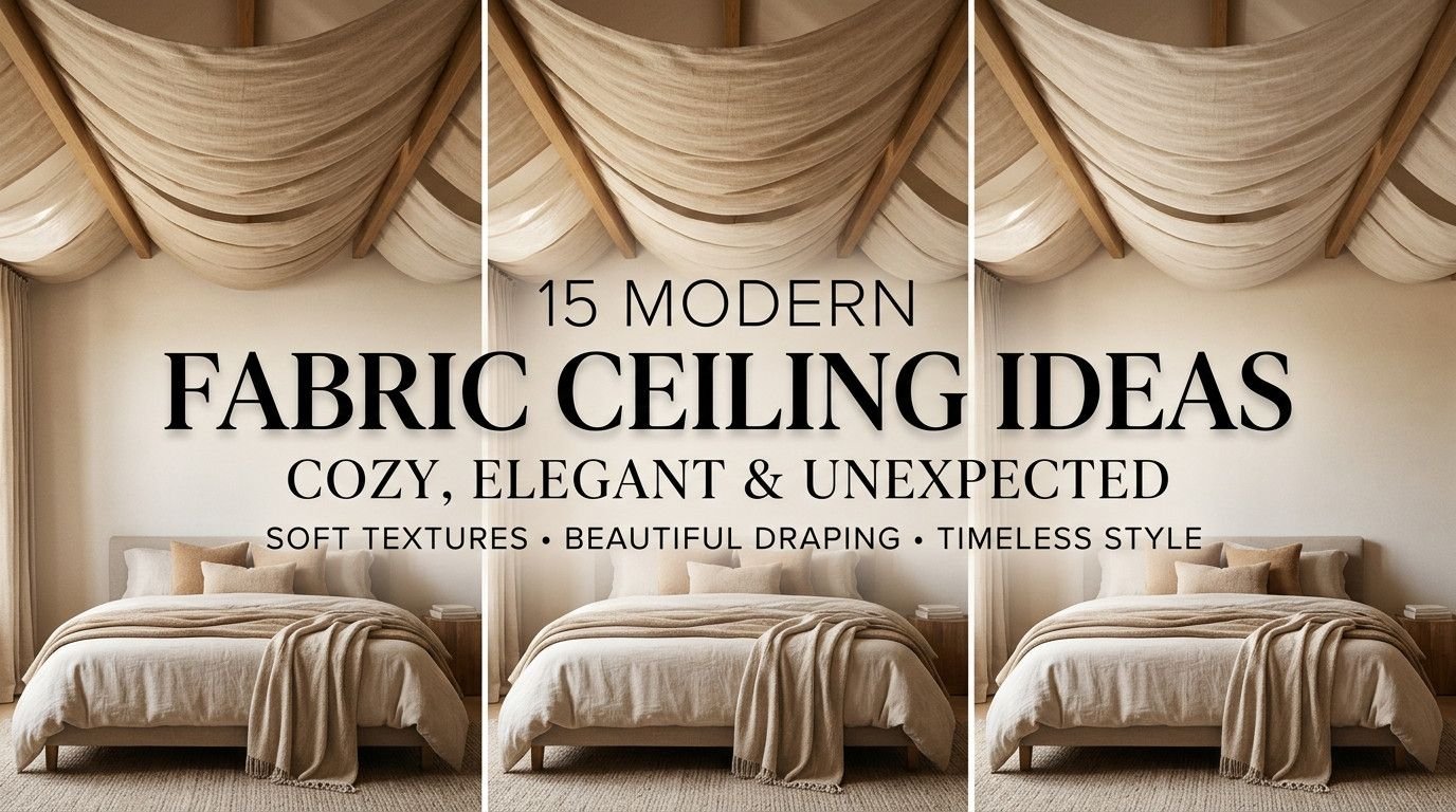 You are currently viewing 15 Modern Fabric Ceiling Ideas for a Cozy and Elegant Home