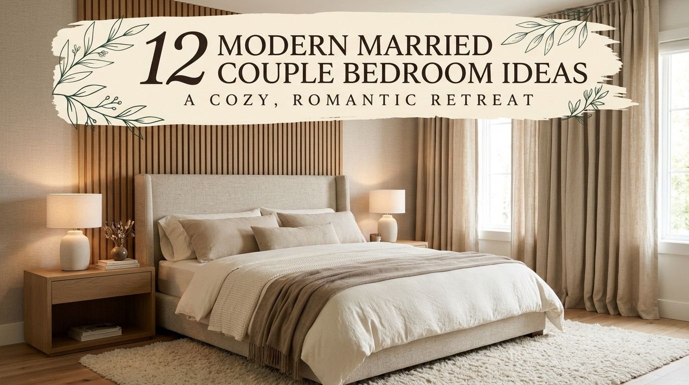 You are currently viewing 12 Modern Married Couple Bedroom Ideas for a Cozy, Romantic Retreat