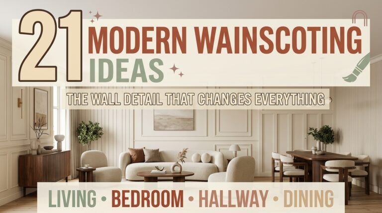 Read more about the article 21 Modern Wainscoting Ideas for Every Room