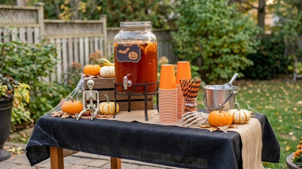 Backyard Halloween Party Ideas