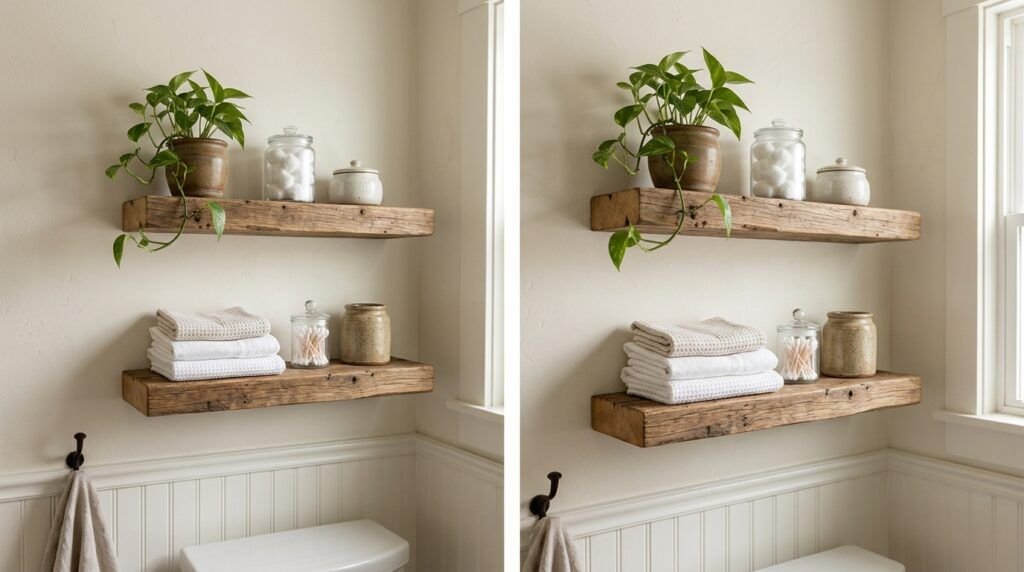 Vintage Farmhouse Bathroom