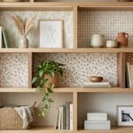 19 Shelf Wallpaper Ideas to Transform Boring Shelves