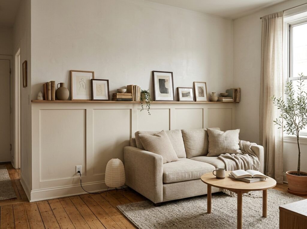 Half Wall Paneling Ideas