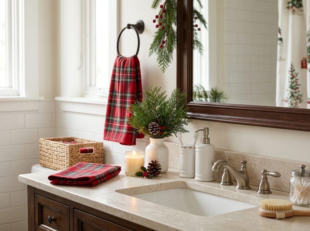 Christmas Bathroom Decor