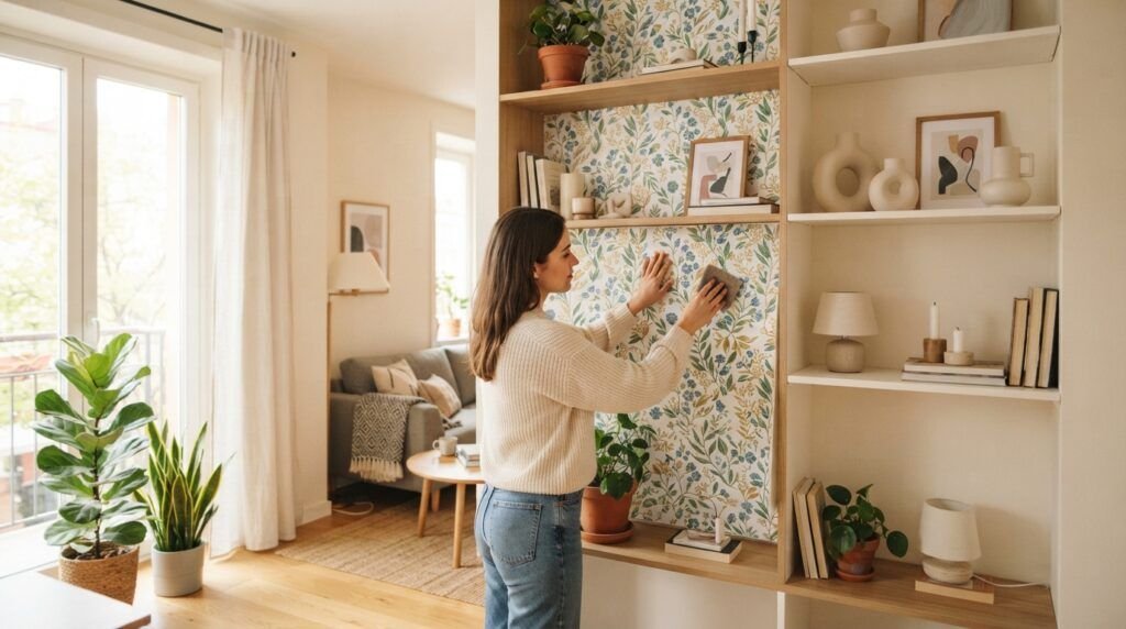 Shelf Wallpaper