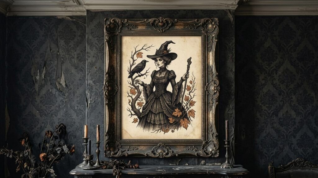 Vintage Halloween Art